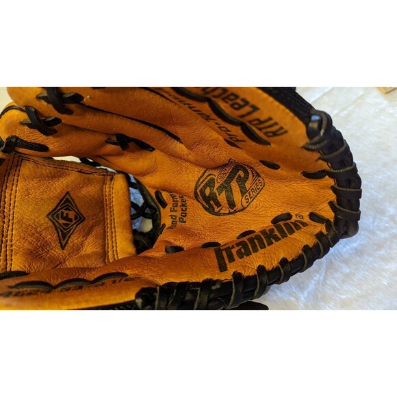 Franklin RTP Leather 4624-53 VINTAGE Child's Baseball Glove 9 1/2" - Picture 10 of 12